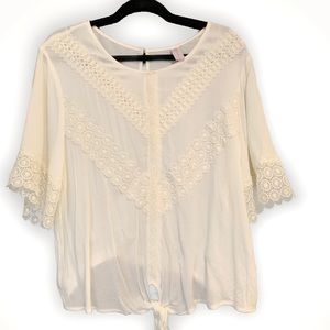 Boho lace top